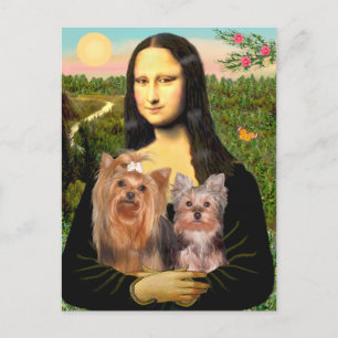 Postal Yorkshire Terriers (7y19) - Mona Lisa