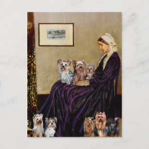 Postal Yorkshire Terriers (Siete) - La madre de Whistler