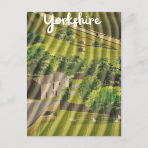 Postal Yorkshire Travel Postcard Art., Yorkshire Travel A