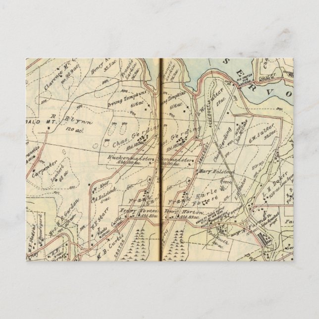 Postal Yorktown, Nueva York (Anverso)