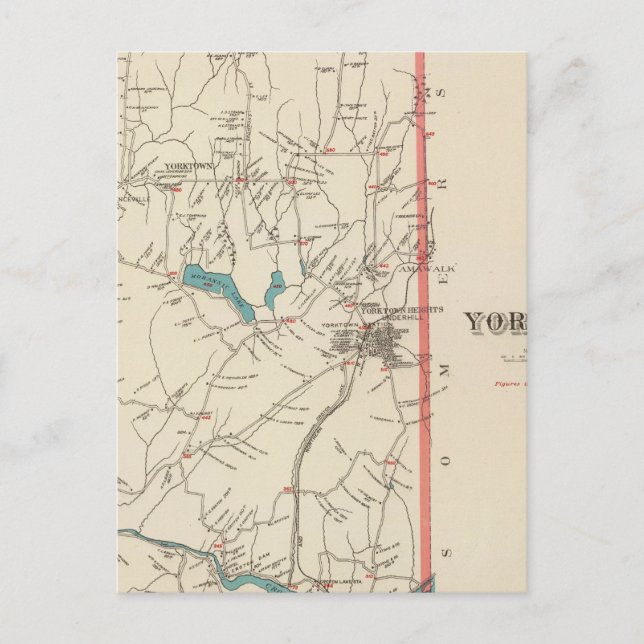 Postal Yorktown NY (Anverso)