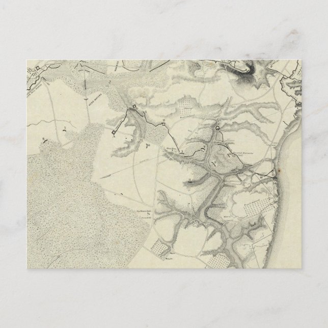 Postal Yorktown, Virginia (Anverso)