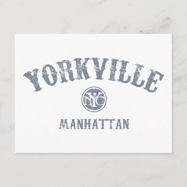Postal Yorkville (Anverso)