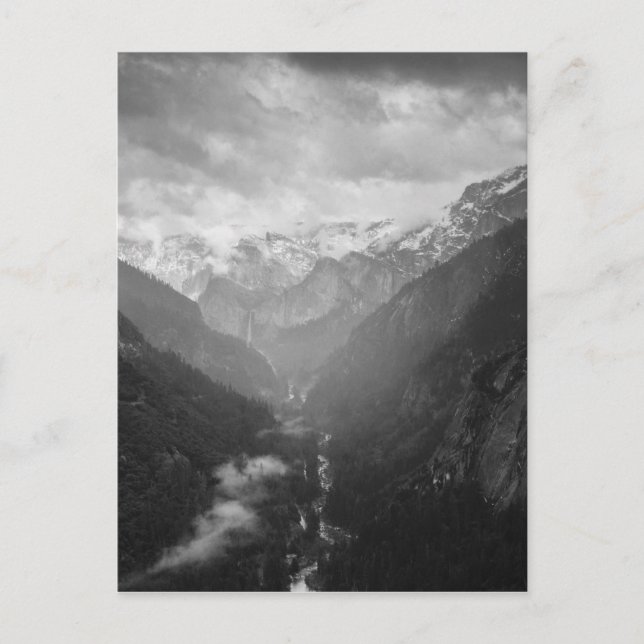 Postal Yosemite (Anverso)