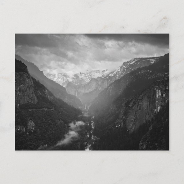 Postal Yosemite (Anverso)