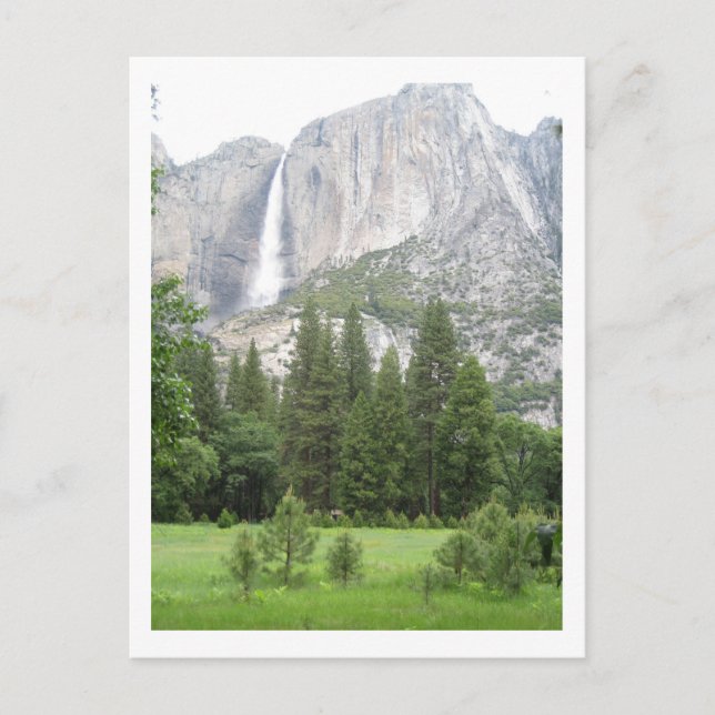 Postal Yosemite (Anverso)