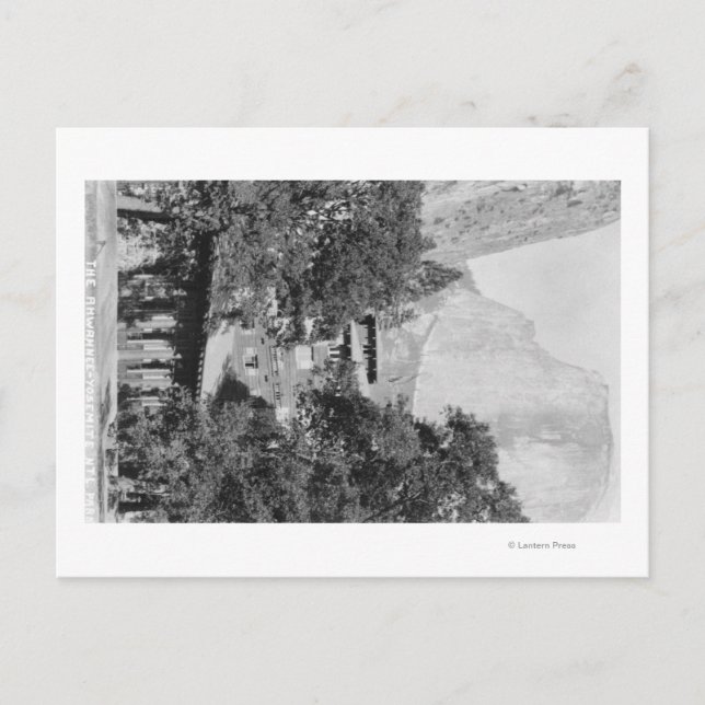 Postal Yosemite, CA - The Ahwahnee Lodge y El Capitan (Anverso)