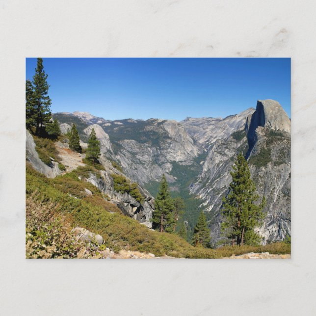 Postal Yosemite Half Dome (Anverso)