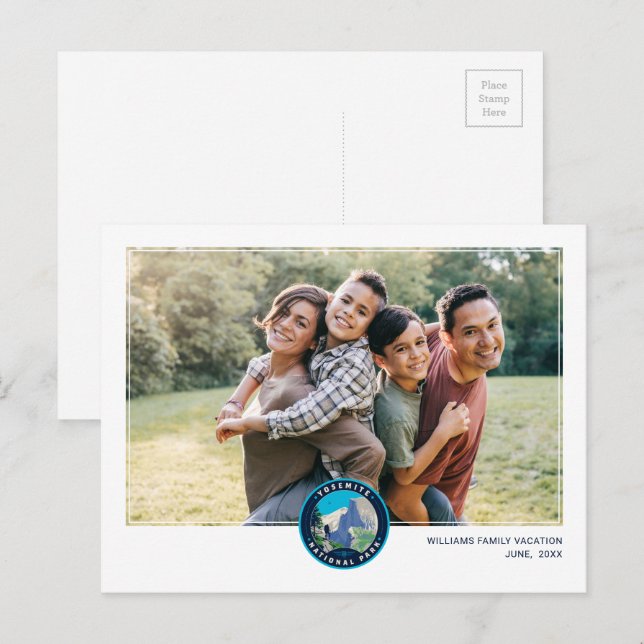 Postal Yosemite National Park (Anverso / Reverso)