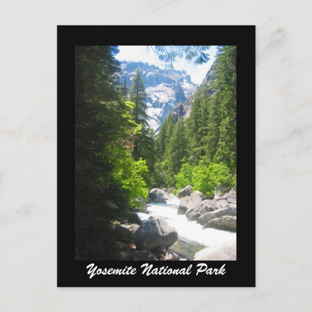 Postal yosemite np (Anverso)