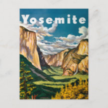Yosemite Vacaciones de arte Fotos de época inédita