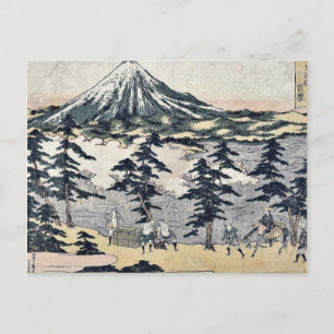 Postal Yoshiwara de Utagawa, Toyohiro Ukiyoe
