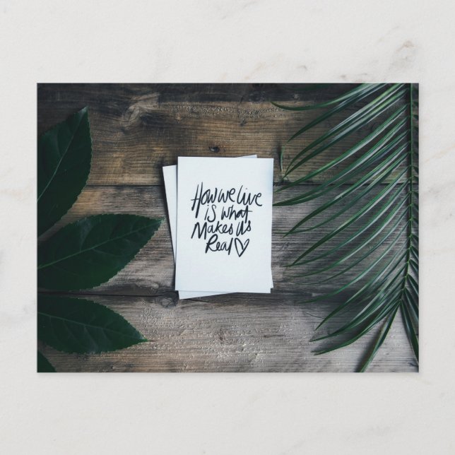 Postal You fill my life with sweetness and love (Anverso)