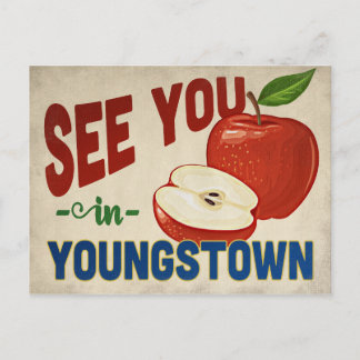 Postal Youngstown Ohio Apple - Viajes de época