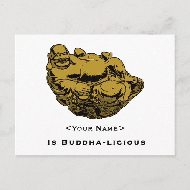 Postal <Your Name>Es cruel con el Buda (Anverso)