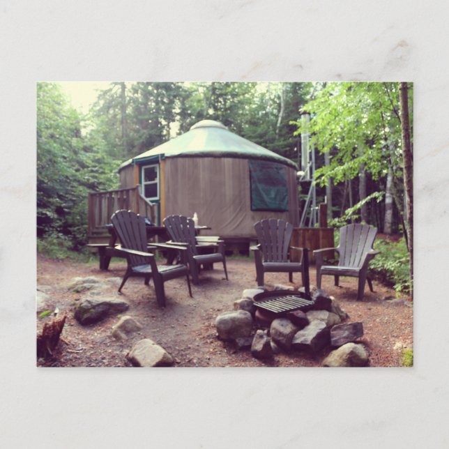 Postal Yourte (Anverso)