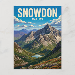 Postal Yr Wyddfa (Snowdon) Gales