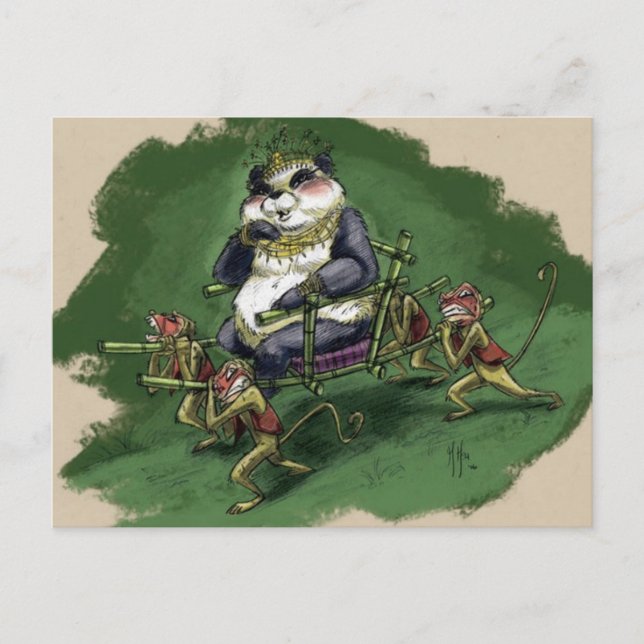 Postal Yuan Yuan (Anverso)