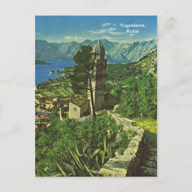 Postal Yugoslavia, Kotor (Anverso)