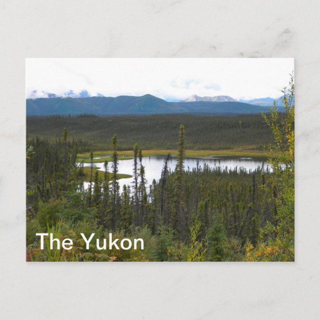 Postal Yukon Pond (Anverso)