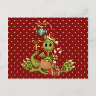 Postal Yule Dragon