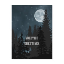 Yuletide Greetings - Yule Moon