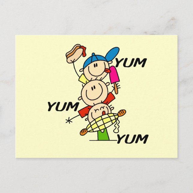 Postal Yum Yum Verano (Anverso)