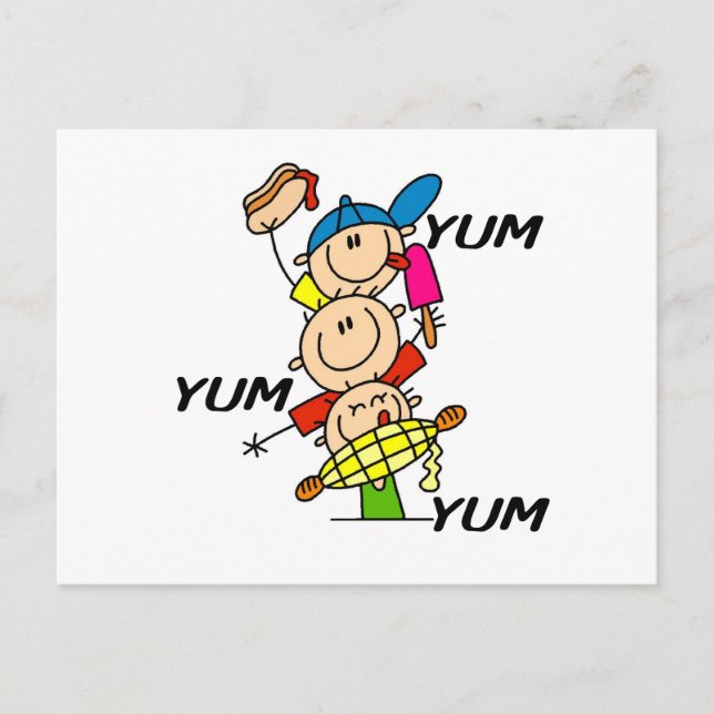 Postal Yum Yum Verano (Anverso)