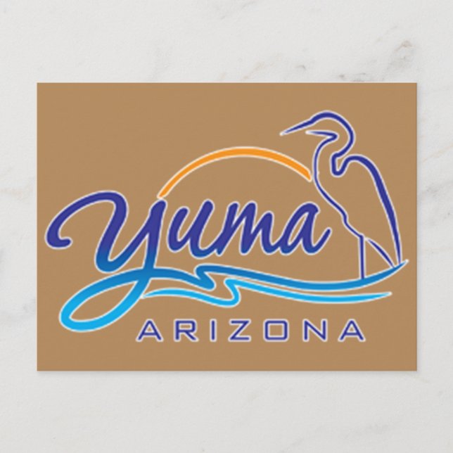 Postal Yuma, Arizona (Anverso)