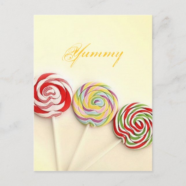 Postal Yummy (Anverso)