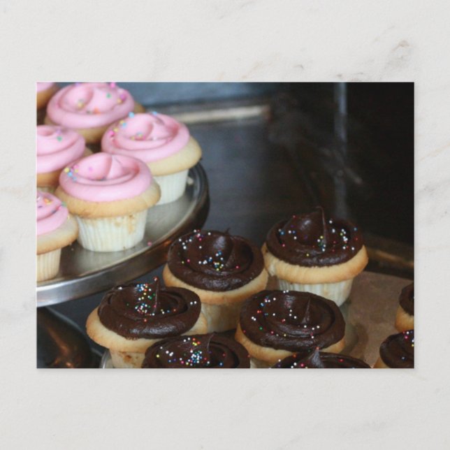 Postal Yummy Cupcakes (Anverso)