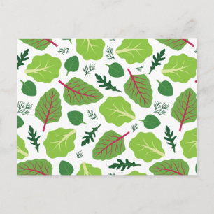 Postal Yummy Leaves