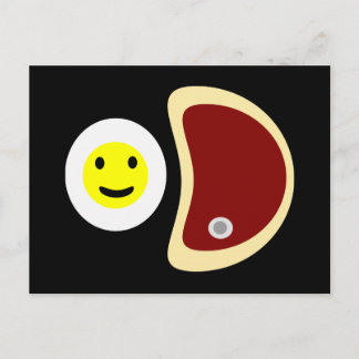 Postal Yummy Steak and Eggs