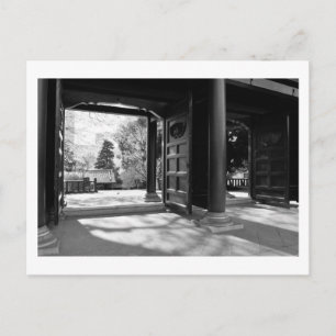 Postal Yushima Seido: Tokio, Japón (Blanco y Negro) Post