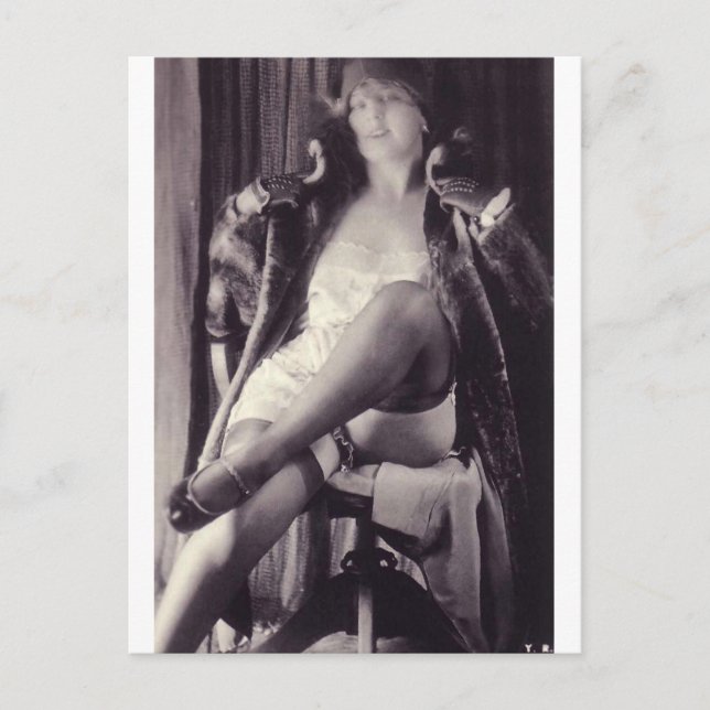 Postal Yva Richard Psotcard (Anverso)