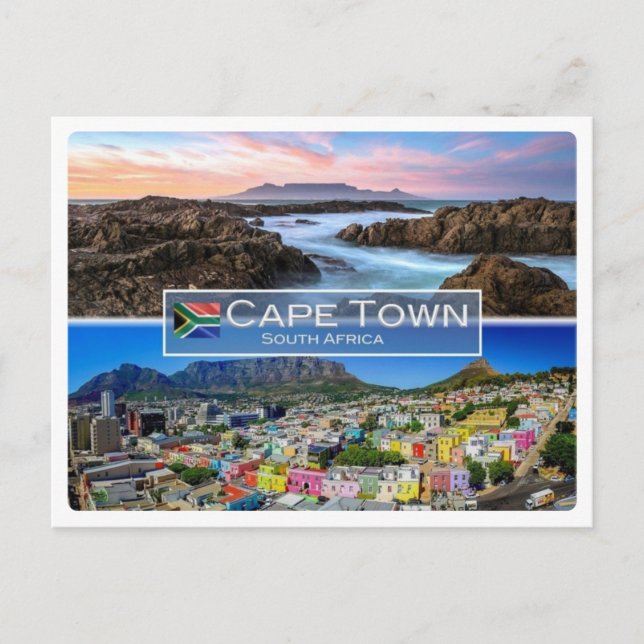 Postal ZA South Africa - Cape Town - (Anverso)