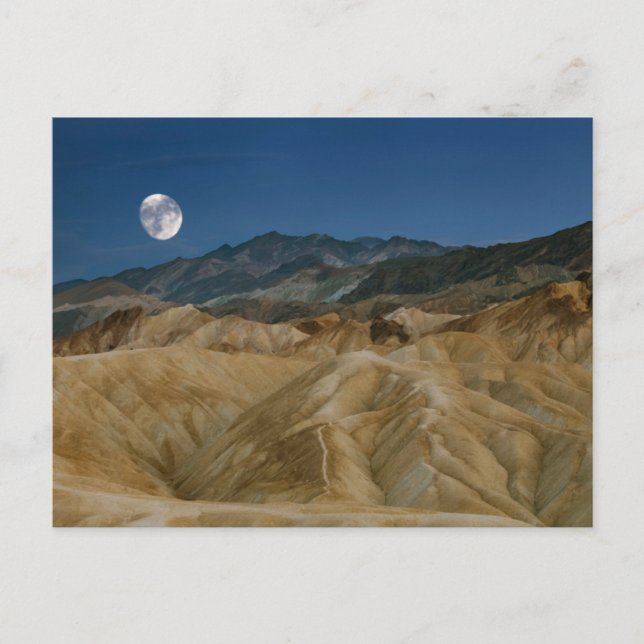 Postal Zabriskie Point | Death Valley National Park (Anverso)