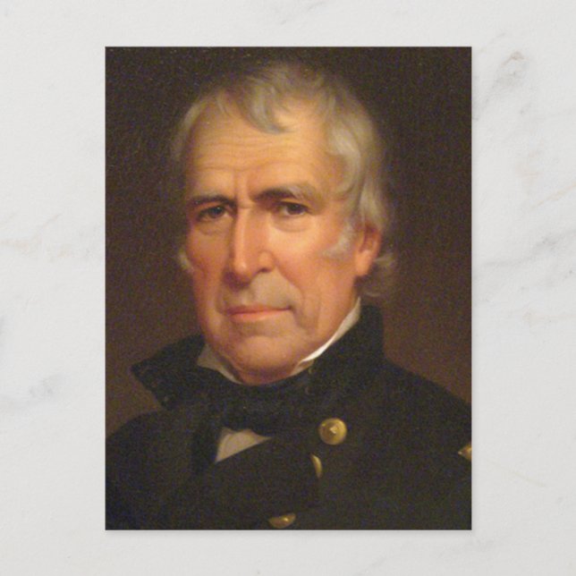 Postal Zachary Taylor (Anverso)