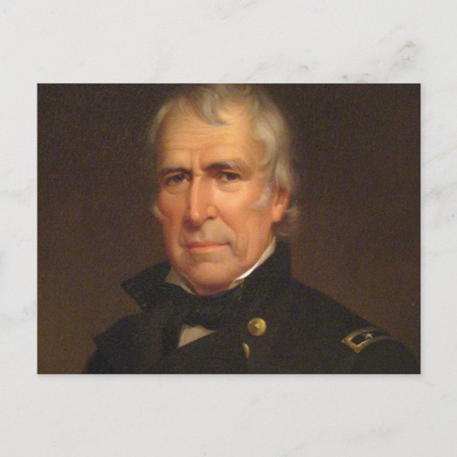 Postal Zachary Taylor (Anverso)