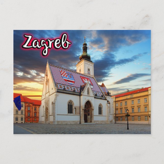 Postal Zagreb (Anverso)