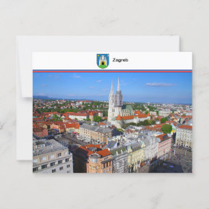 Postal Zagreb - Croacia