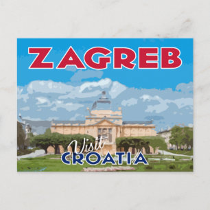 Postal Zagreb, visitar Croacia