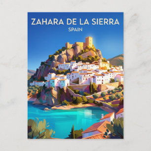 Postal Zahara de la Sierra España