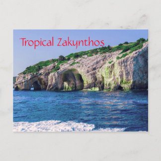 Postal Zakynthos tropicales