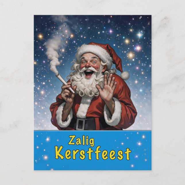 Postal Zalig Kerstfeest (Anverso)