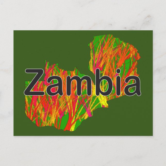 Postal Zambia (Anverso)