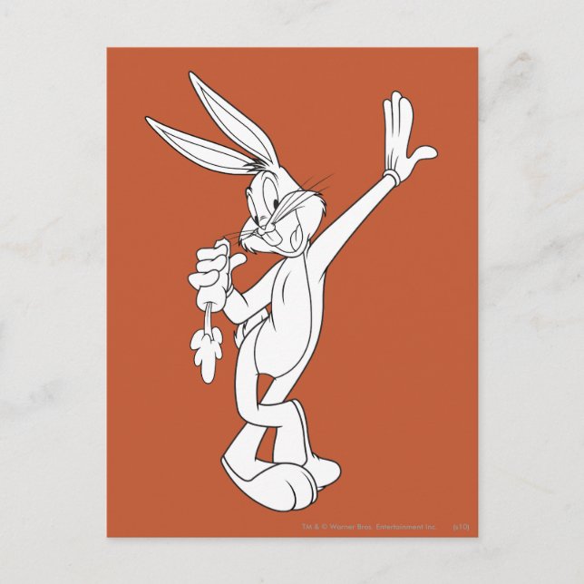 Postal Zanahoria de alimentación BUGS BUNNY™ (Anverso)
