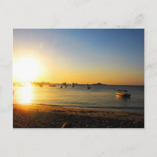 Postal Zanzibar Sunset