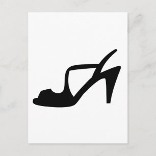 Postal zapato de mujer