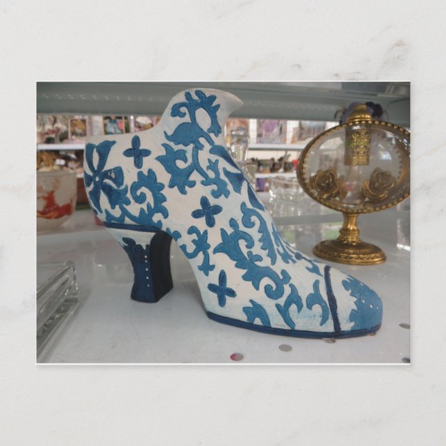 Postal Zapato Decorativo (Anverso)